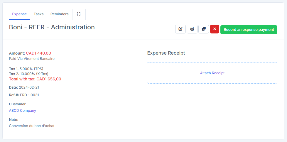 Convert purchase order ang 2