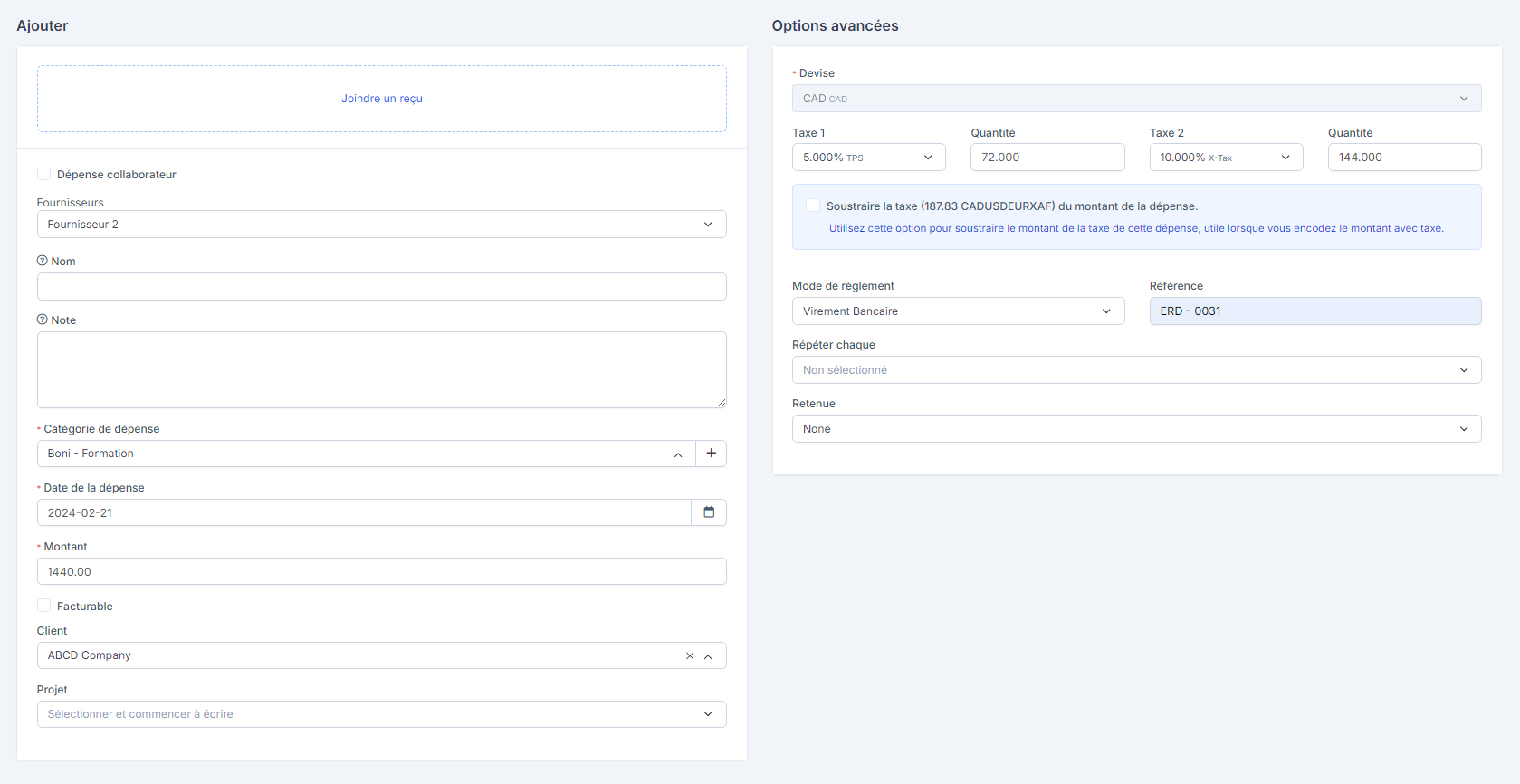 Convert purchase order fr 1