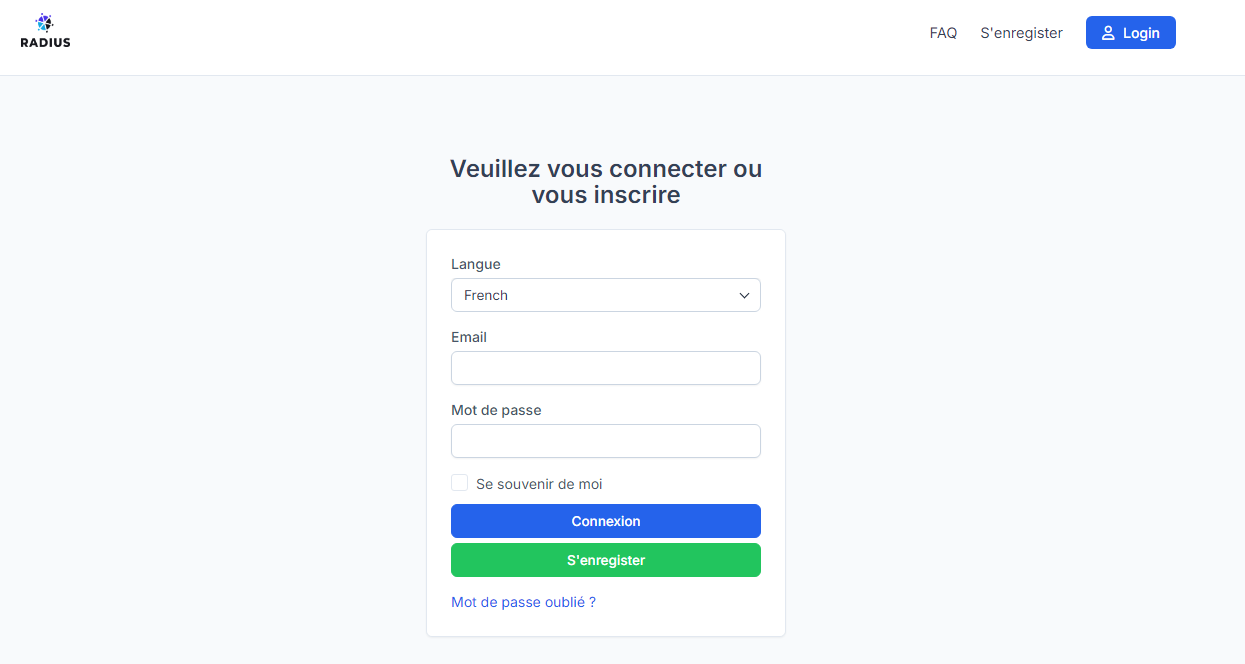 Customers registration 2 fr