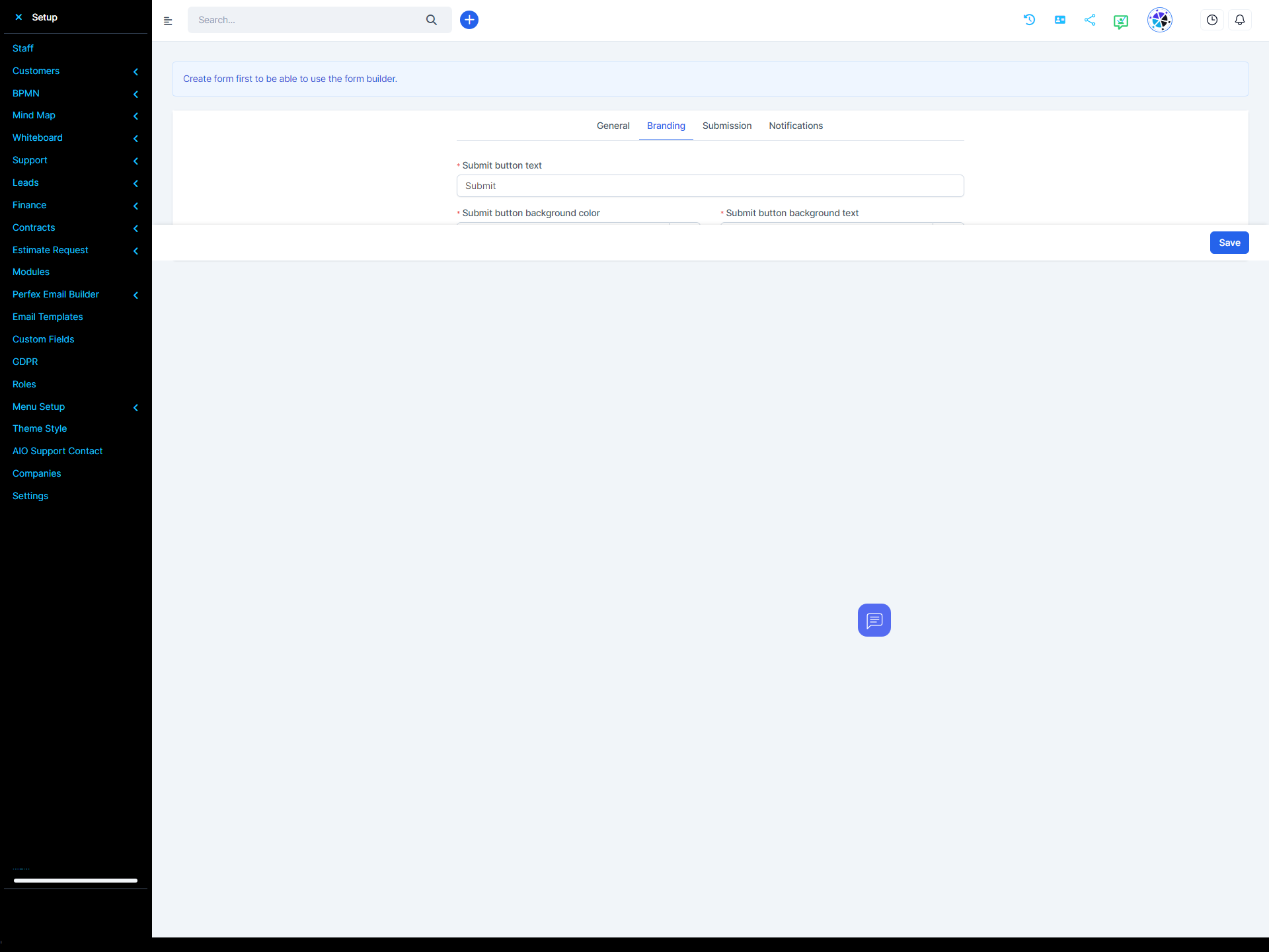 Create lead form 2